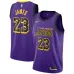 LeBron James, Los Angeles Lakers, 2018/19 City Edition, Purple