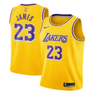 LeBron James, Los Angeles Lakers, 2018/19, Yellow