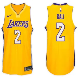 Lonzo Ball, Los Angeles Lakers, Jaune