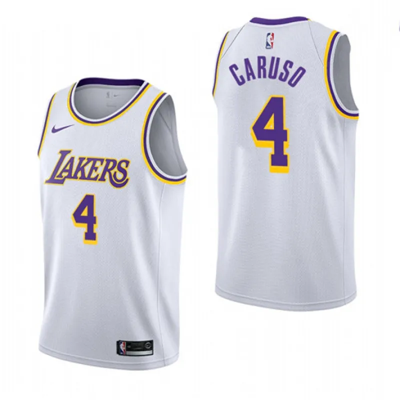 Alex Caruso, Los Angeles Lakers, 2018/19, White