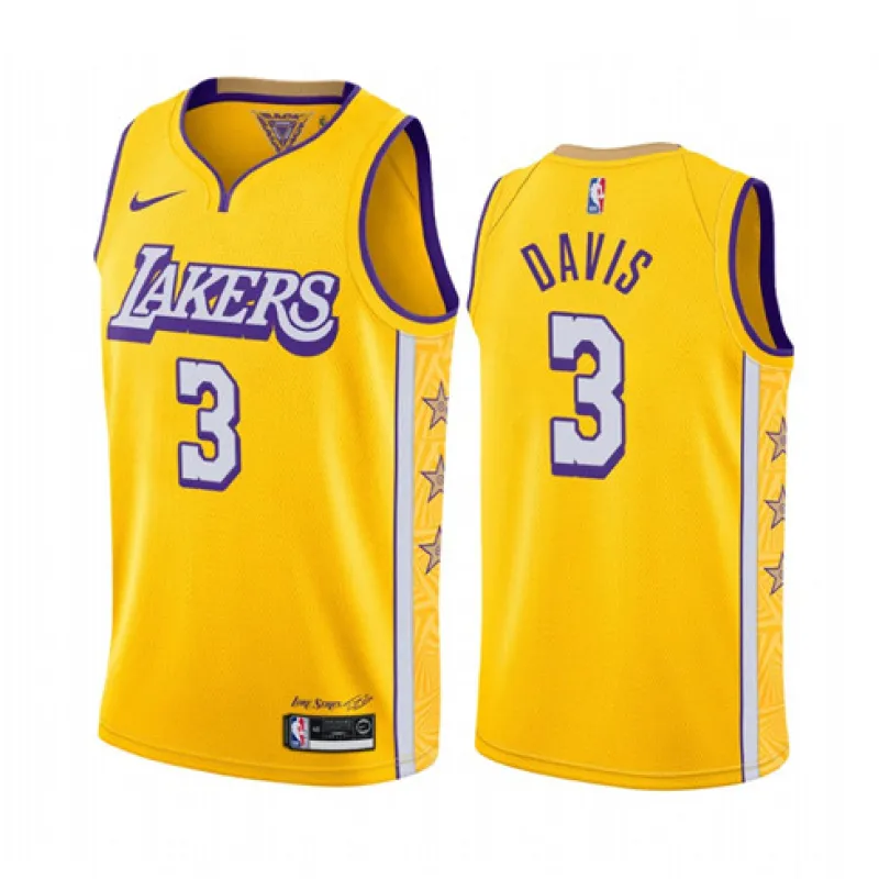 Anthony Davis, Los Angeles Lakers, 2019/20, Édition urbaine, Jaune