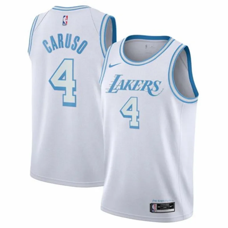 Alex Caruso, Los Angeles Lakers, Edición Ciudad 2020/21, Blanco