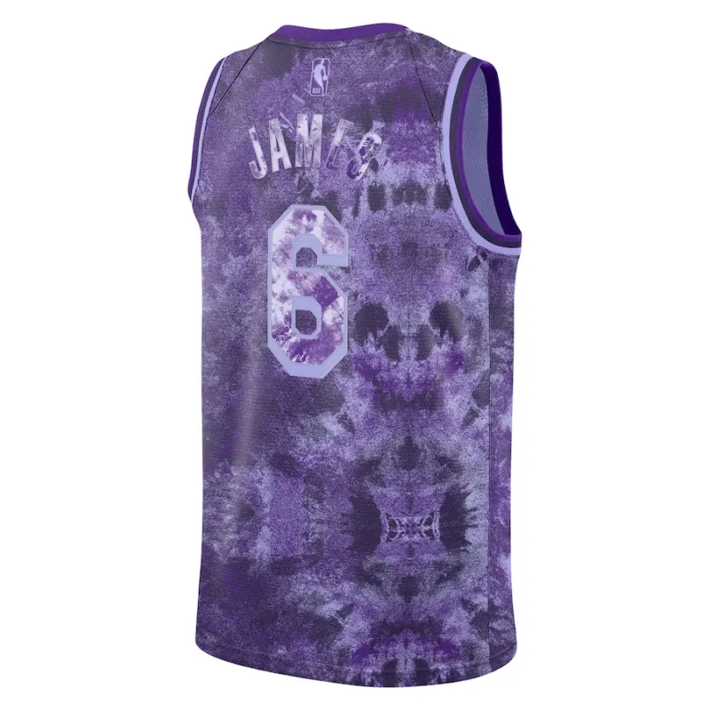 LeBron James, Los Angeles Lakers, Unisex, Lila