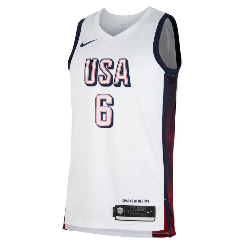 LeBron James, Unisex, 2024 Edition, Weiß