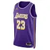Los Angeles Lakers LeBron James Swingman Trikot - Personalisierung Edition - Lila