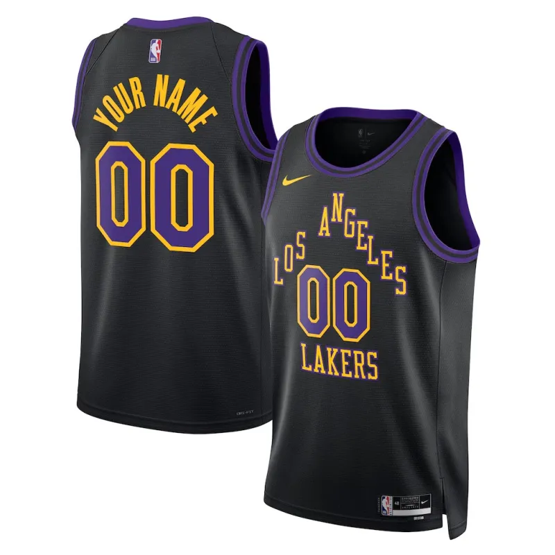 Los Angeles Lakers 2025/26 Swingman City Edition Unisex Jersey - Black