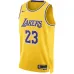 Los Angeles Lakers LeBron James Swingman Jersey - Icon Edition - Yellow