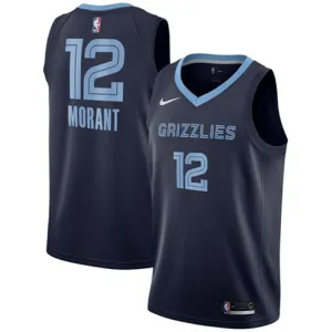 Ja Morant. Memphis Grizzlies. Azul oscuro