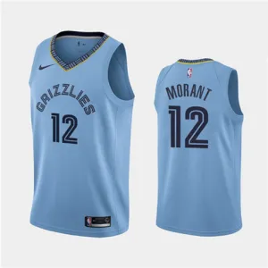 Ja Morant. Memphis Grizzlies. Azul