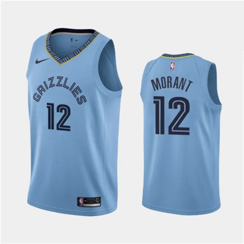 Ja Morant. Memphis Grizzlies. Blue