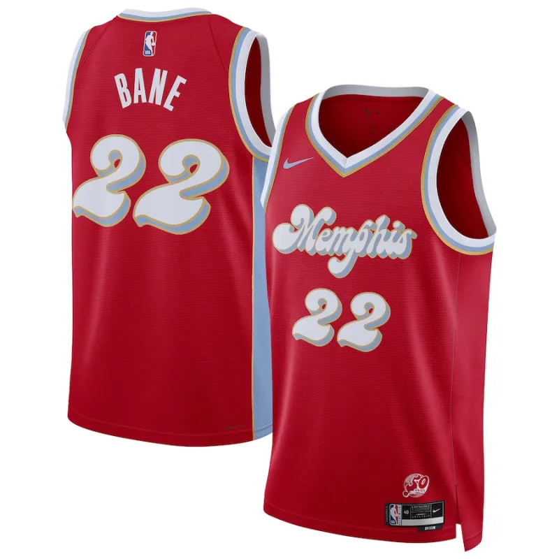 Desmond Bane, Memphis Grizzlies, 2024/25 Season, City Edition, Red