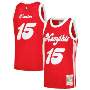 Camiseta Vince Carter Memphis Grizzlies 2015/16 Classic Edition – Roja, Talla S