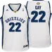 Rudy Gay. Memphis Grizzlies. Bianco