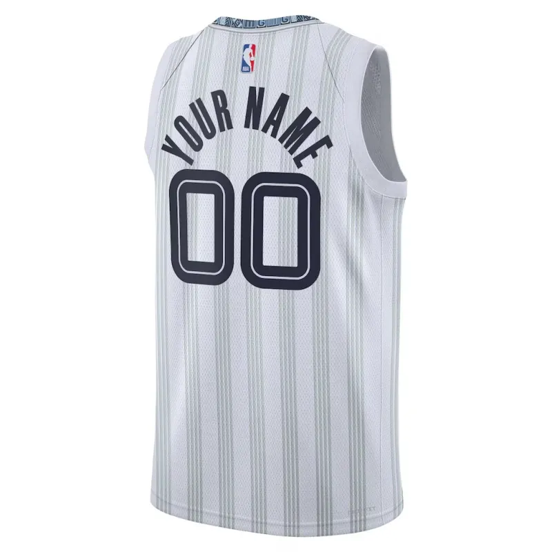 Memphis Grizzlies 2025/26 Swingman Unisex Jersey - City Edition - White