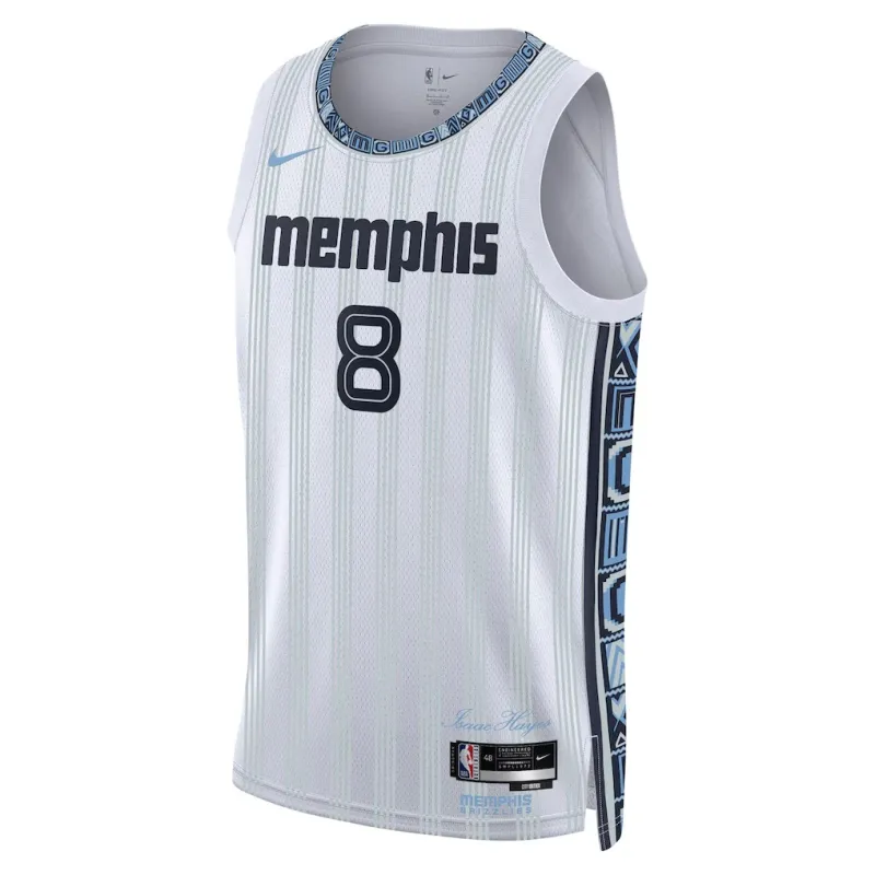 Memphis Grizzlies Jaren Jackson II 2025/26 Maillot Swingman - Édition Ville - Blanc