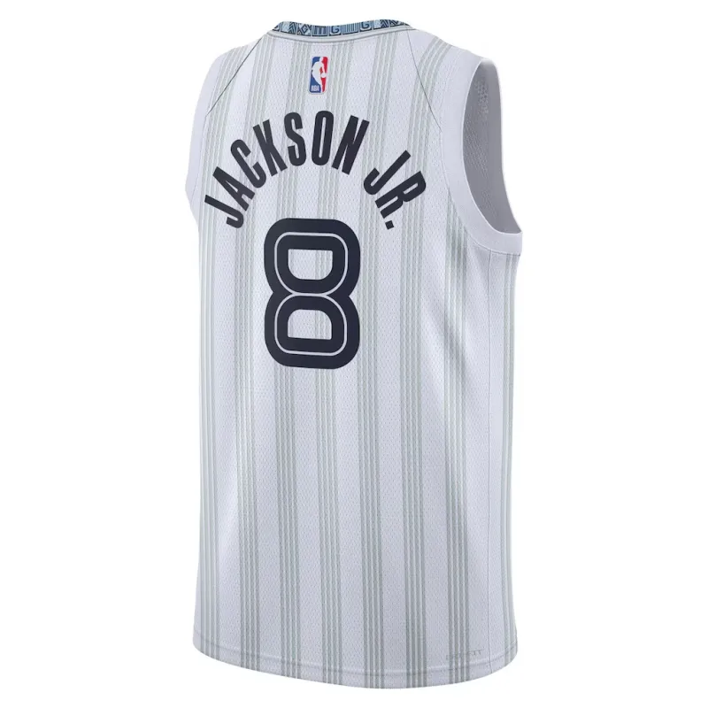 Memphis Grizzlies Jaren Jackson II 2025/26 Maillot Swingman - Édition Ville - Blanc