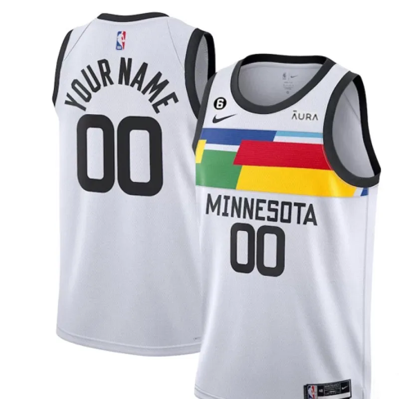 Minnesota Timberwolves, City - Edition 2022/23, Weiß