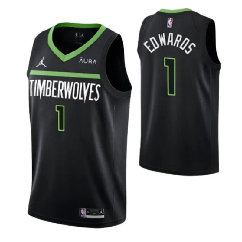 Anthony Edwards, Minnesota Timberwolves, 2022/23, Black