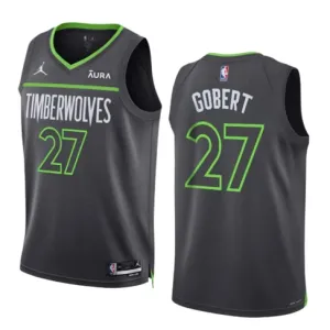 Rudy Gobert, Minnesota Timberwolves, 2022/23, Gray