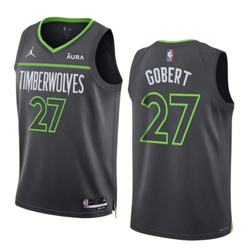 Rudy Gobert, Minnesota Timberwolves, 2022/23, Grau