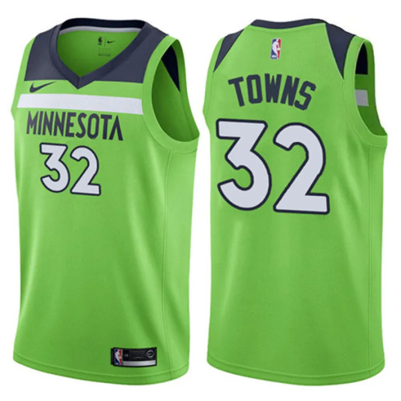 Karl - Anthony Towns, Minnesota Timberwolves, Grün