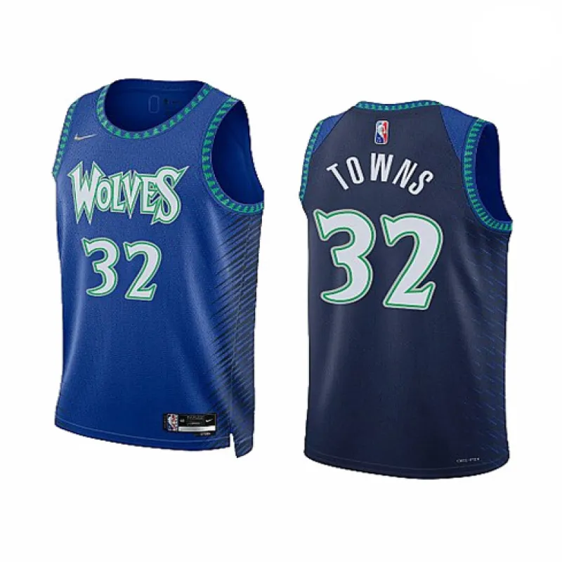 Karl - Anthony Towns, Minnesota Timberwolves, edizione 6 2021/22, Blu