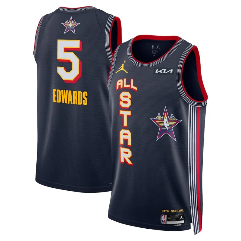 Anthony Edwards Timberwolves 2025 NBA All-Star Game Trikot