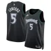 Minnesota Timberwolves Camiseta Swingman Anthony Edwards - Edición Clásica - Negra