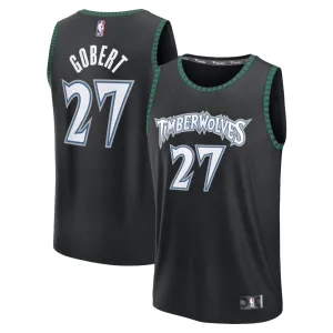 Minnesota Timberwolves Rudy Gobert Swingman Jersey - Classic Edition - Black
