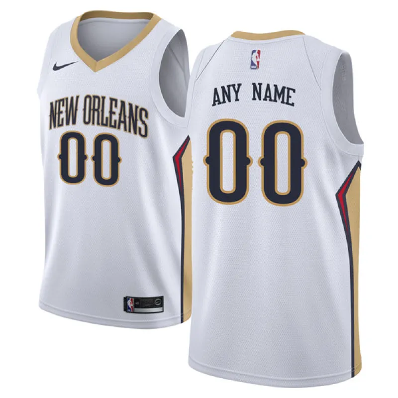 New Orleans Pelicans. Association-Edition. Weiß
