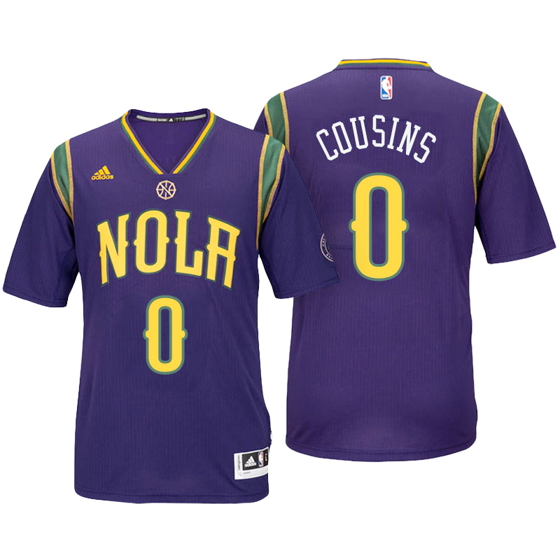 DeMarcus Cousins. New Orleans Hornets. Violet