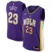 Anthony Davis. New Orleans Pelicans. City-Edition. Lila