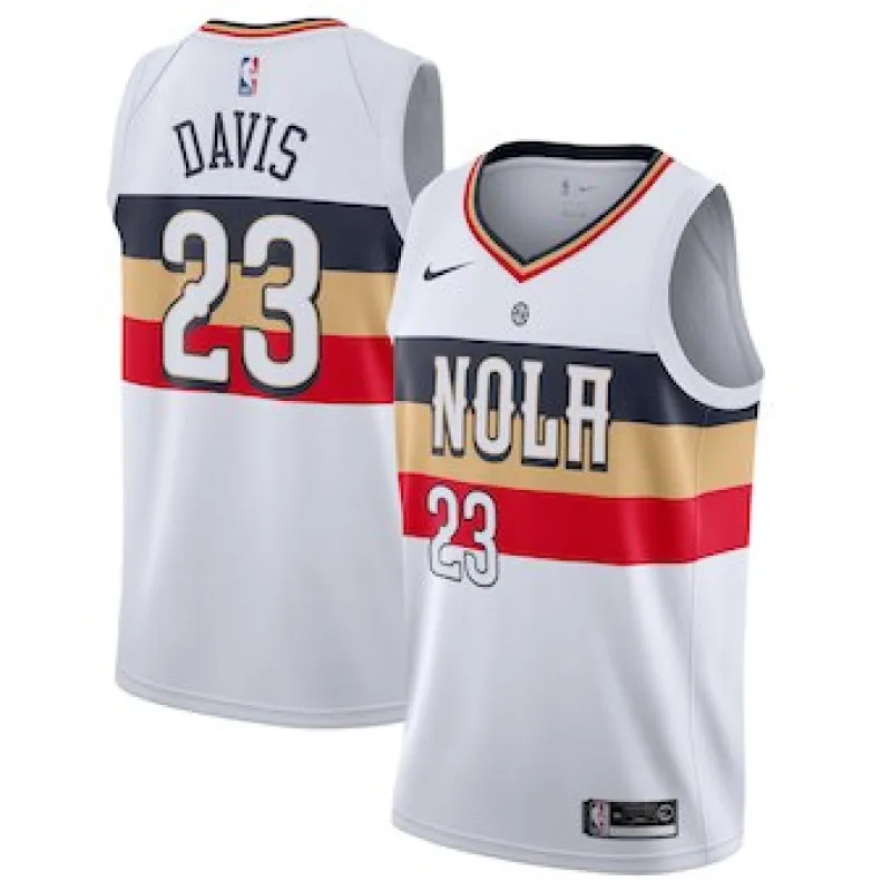 Anthony Davis. New Orleans Pelicans. Earned Edition 2018/19. Weiß