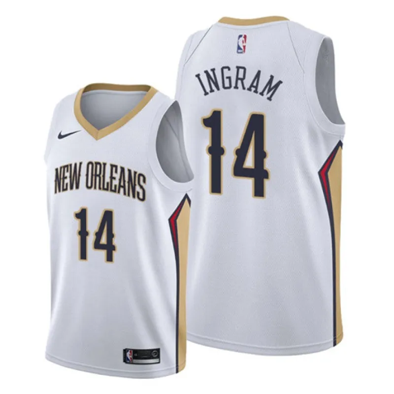 Brandon Ingram. New Orleans Pelicans. Association Edition 2019/20. Weiß