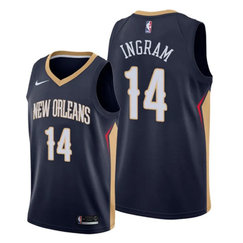 Brandon Ingram. New Orleans Pelicans. Édition de la ville 2019/20. Blanc