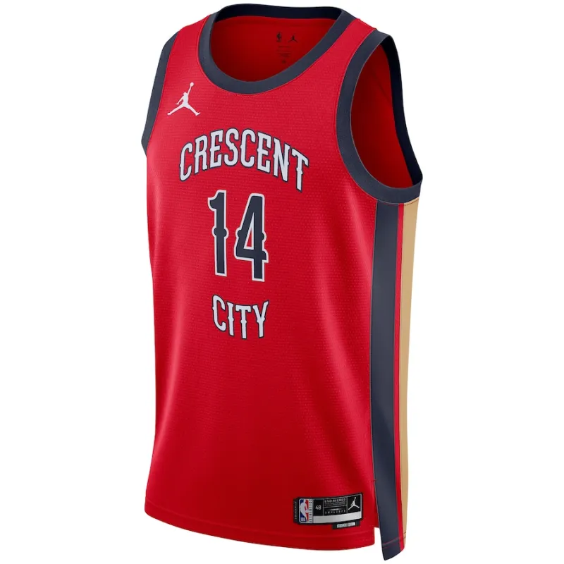 Brandon Ingram, New Orleans Pelicans, Statement Edition, Red