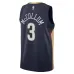 CJ McCollum, New Orleans Pelicans, Icon Edition, Navy Blue