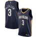 CJ McCollum, New Orleans Pelicans, Icon Edition, Navy Blue