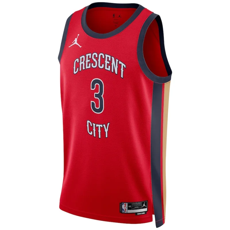 CJ McCollum, New Orleans Pelicans, Statement Edition, Red