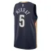 Dejounte Murray, New Orleans Pelicans, 2024, Navy Blue