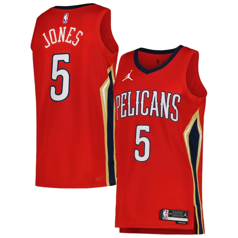 Herbert Jones, New Orleans Pelicans, Statement-Edition, Rot