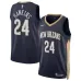 Jordan Hawkins, New Orleans Pelicans, Icon Edition, Navy Blue