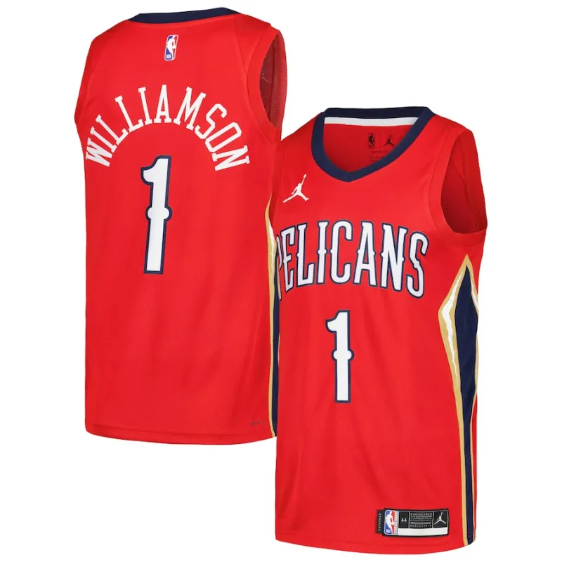 Zion Williamson, New Orleans Pelicans, Edizione Statement, Rosso