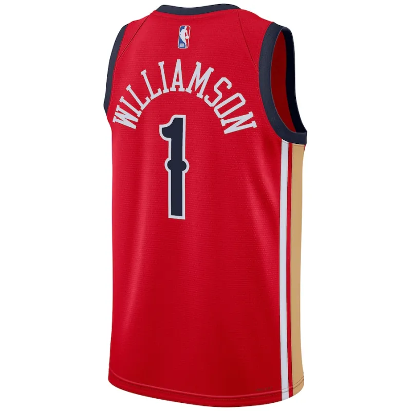 Zion Williamson, New Orleans Pelicans, Statement Edition, Red