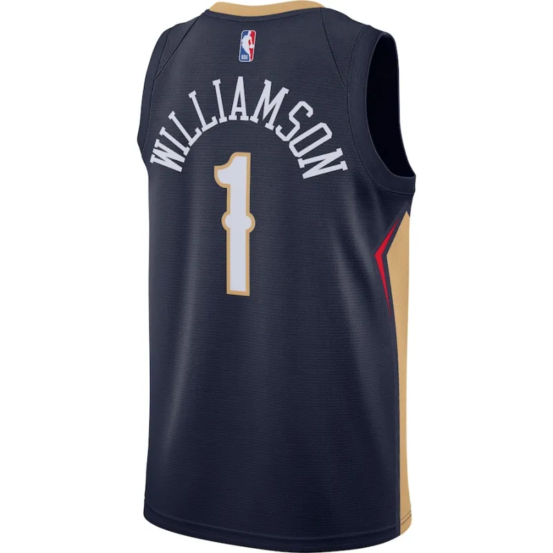 Zion Williamson, New Orleans Pelicans, Icon Edition, Navy Blue