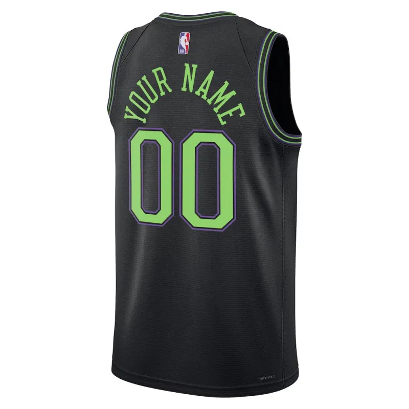 New Orleans Pelicans 2025/26 Swingman City Edition Unisex Jersey - Black