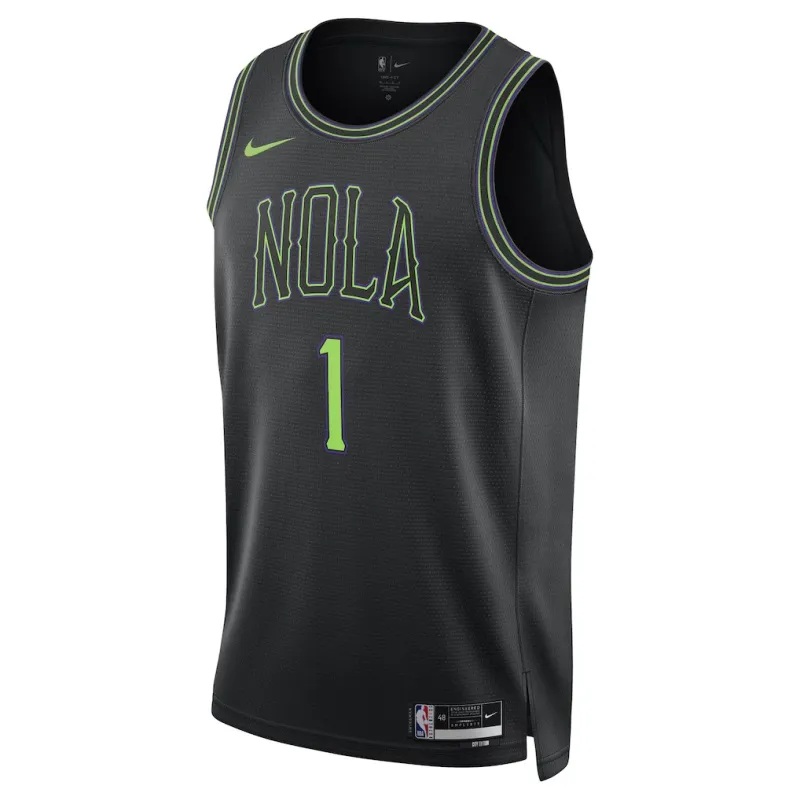 NOP Williamson 2025/26 Swingman City Edition Jersey Black