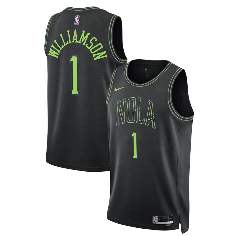 NOP Williamson 2025/26 Swingman City Edition Jersey Black