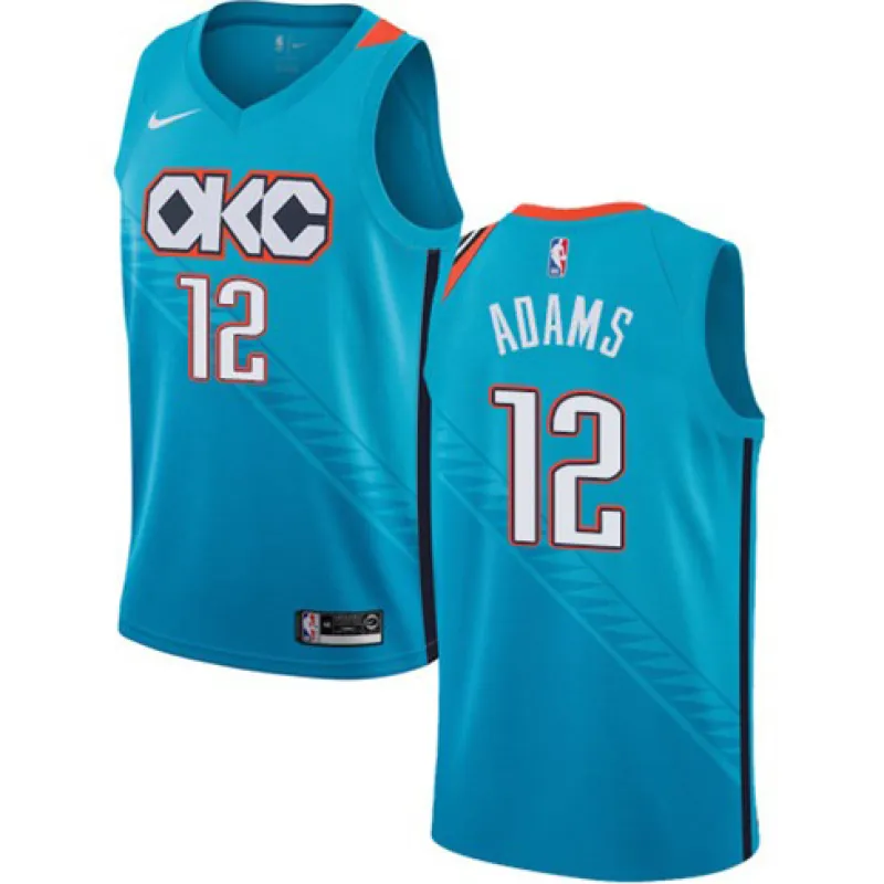 Steven Adams, Oklahoma City Thunder, City Edition 2018/19, Blau