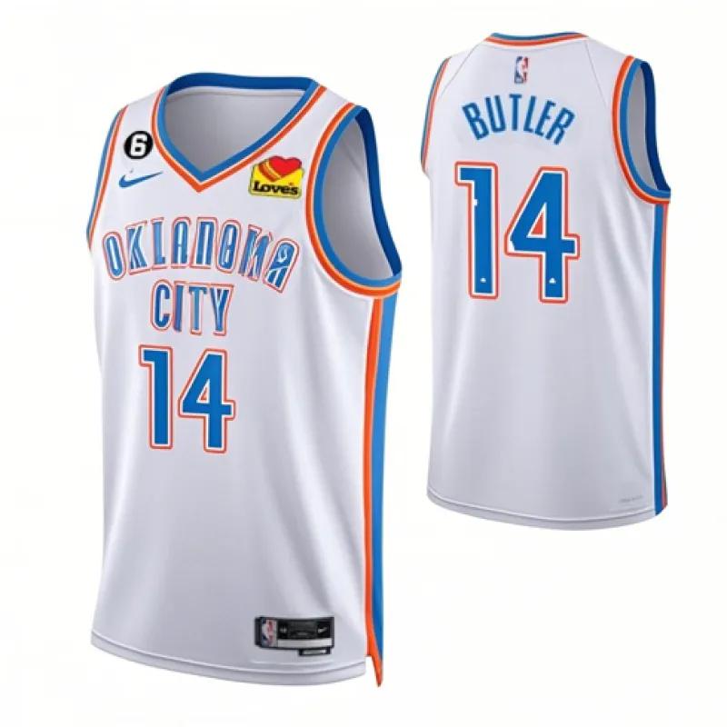 Jared Butler, Oklahoma City Thunder, 2022/23, blanc